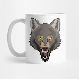 Angry Wolf Mug